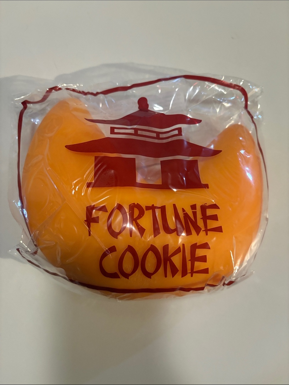VIRAL Fortune Cookie Jumbo Squishy Orange Keycraft NEW Sealed squishy Toy 🥠